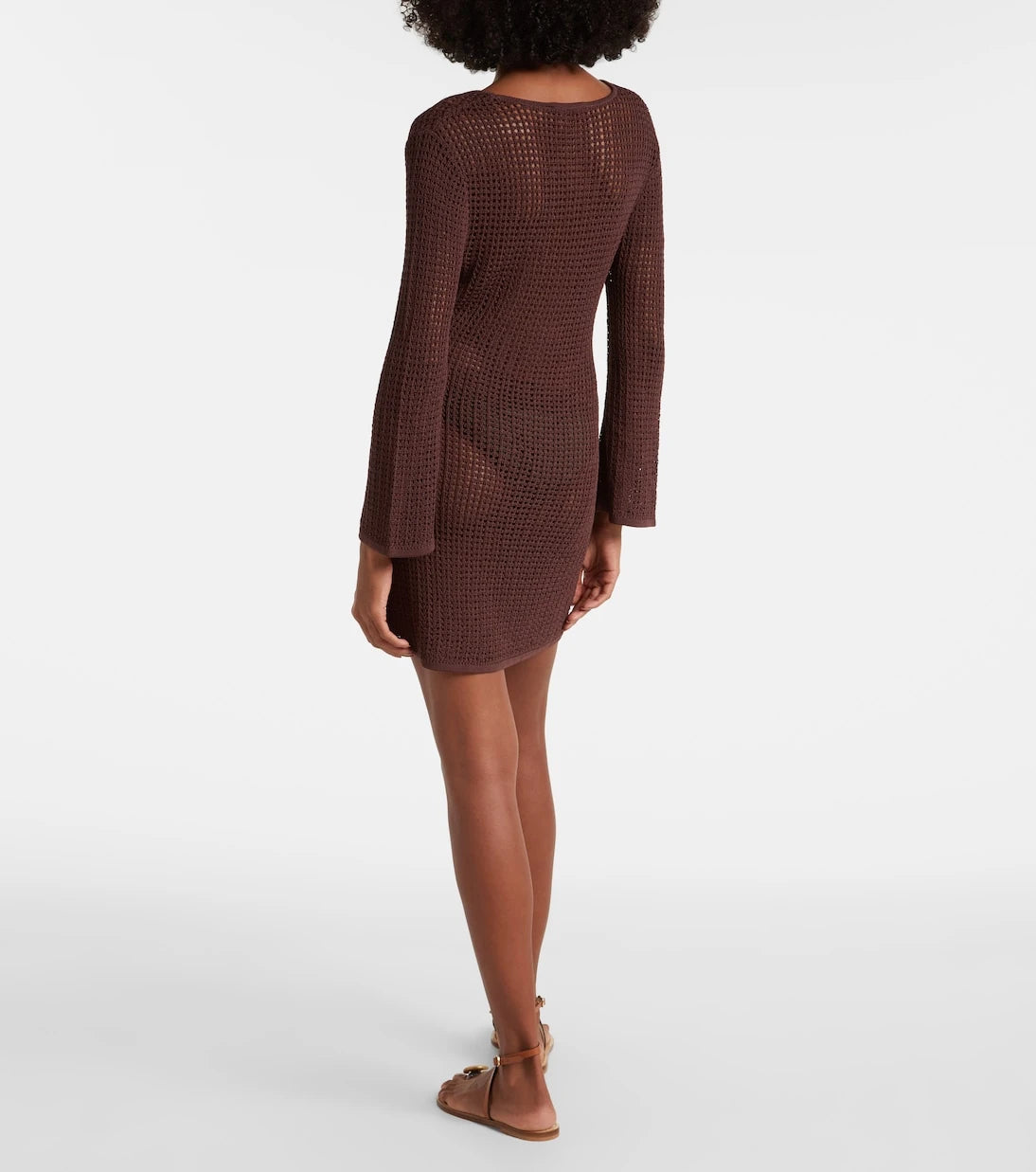 Melissa Odabash - Ellis keyhole scalloped minidress