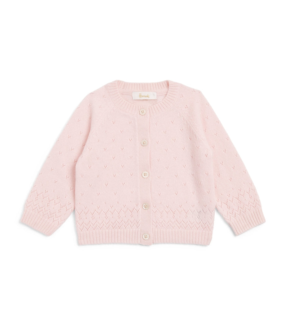 Cashmere Cable-Knit Cardigan (0-18 Months)