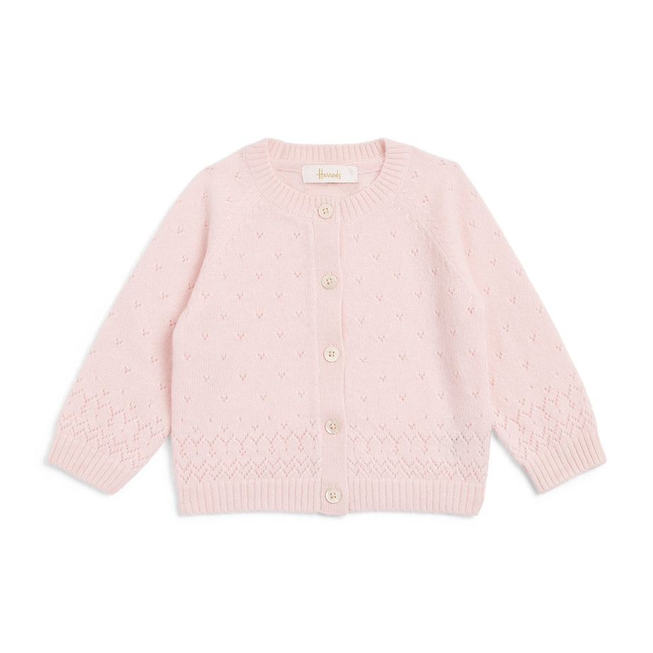 Cashmere Cable-Knit Cardigan (0-18 Months)