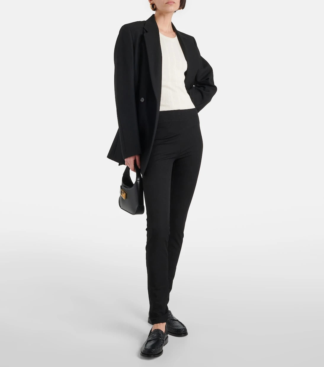 Joseph - High-rise stretch-gabardine leggings