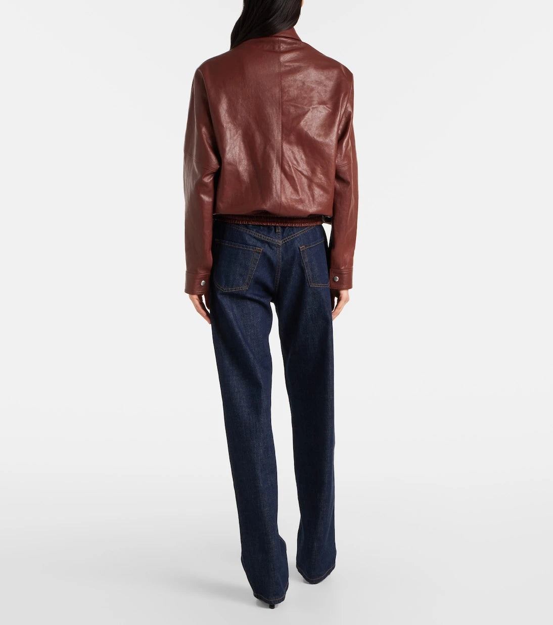 Magda Butrym - Leather bomber jacket