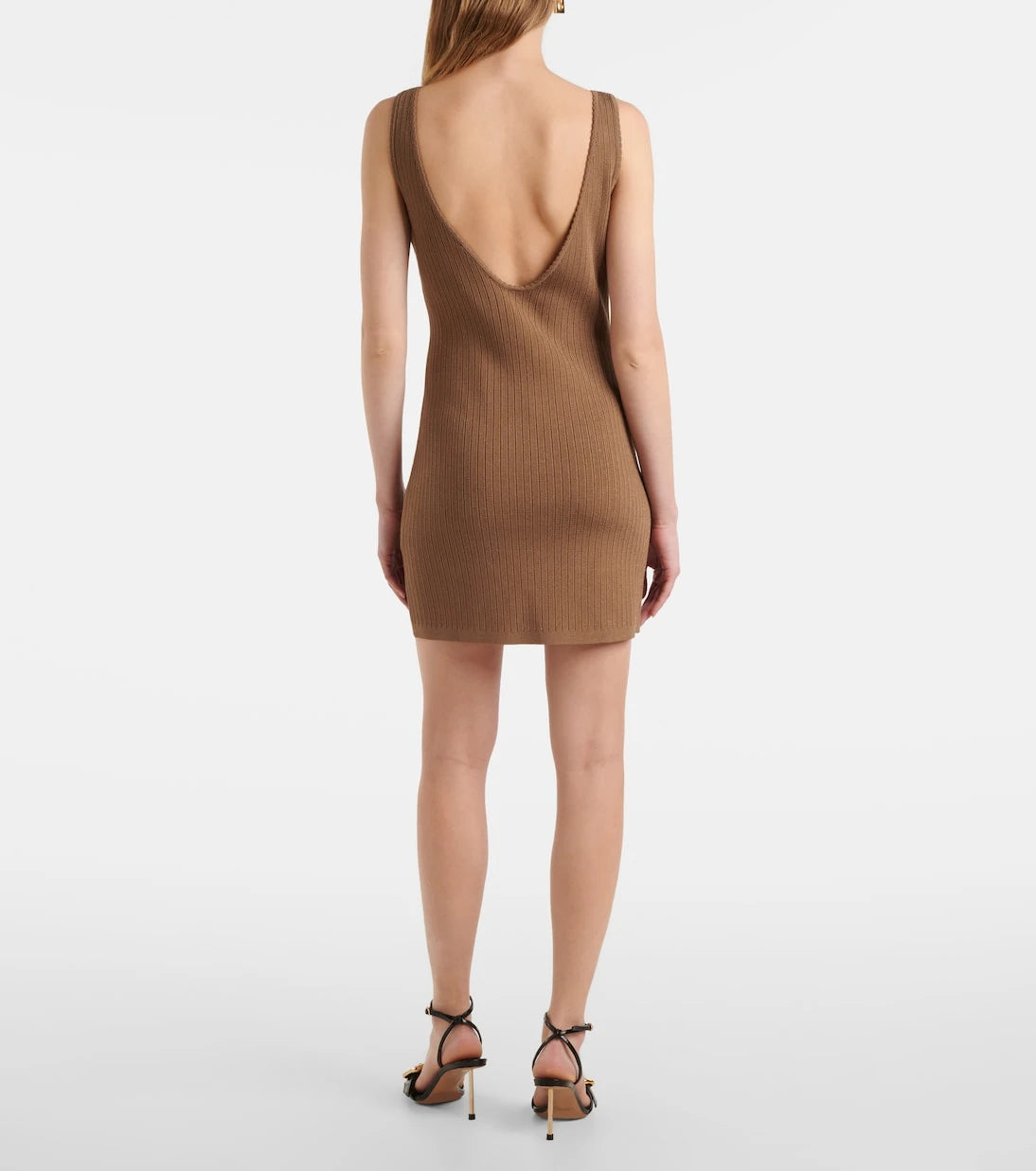 Jacquemus - Sierra ribbed-knit minidress