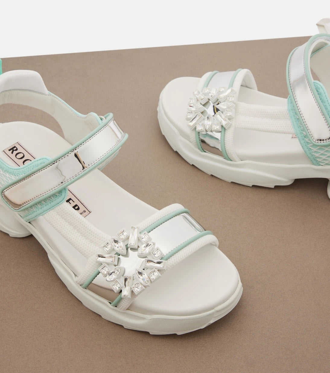 Roger Vivier - Viv' Run embellished sandals