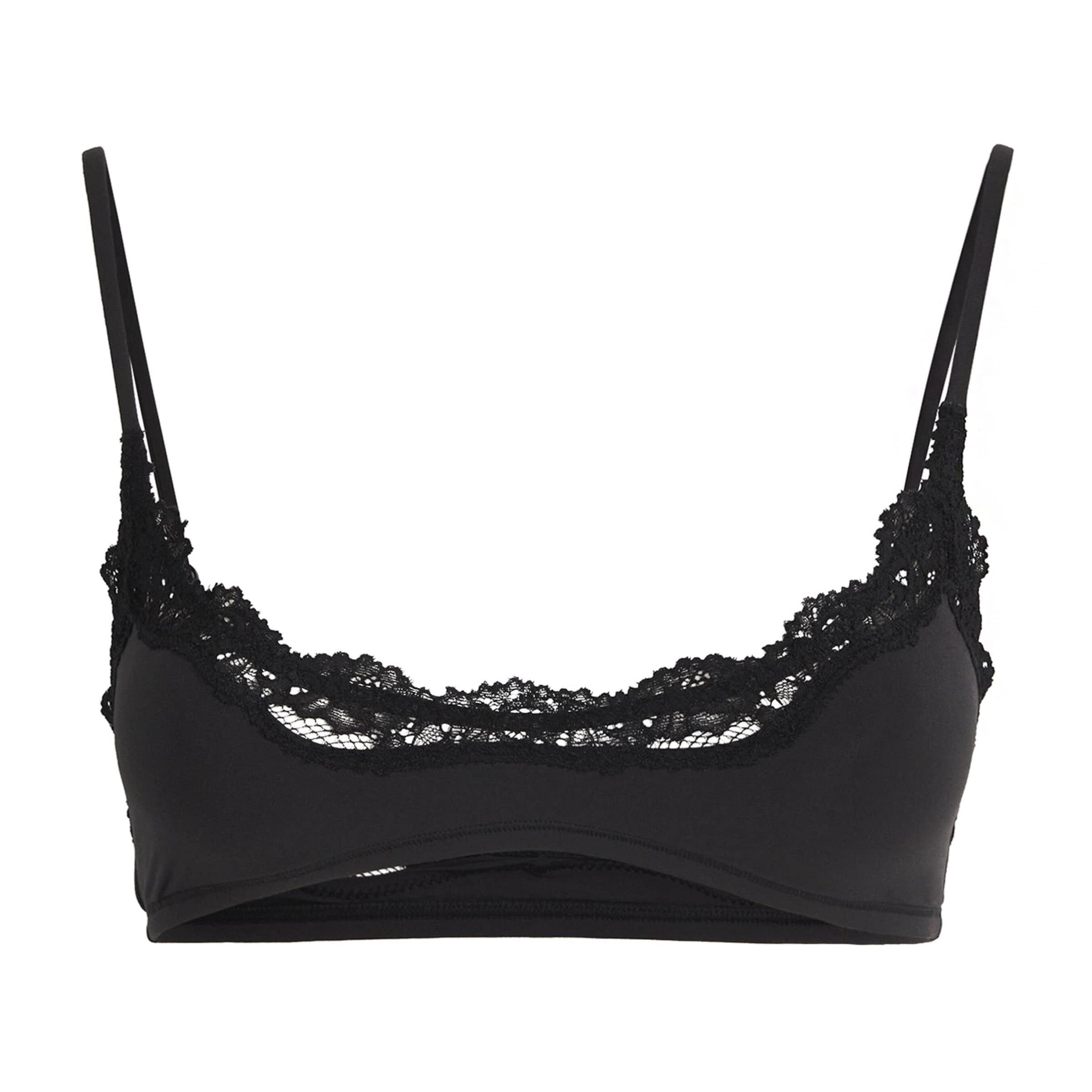 Black Fits Everybody Scoop-Neck Bralette
