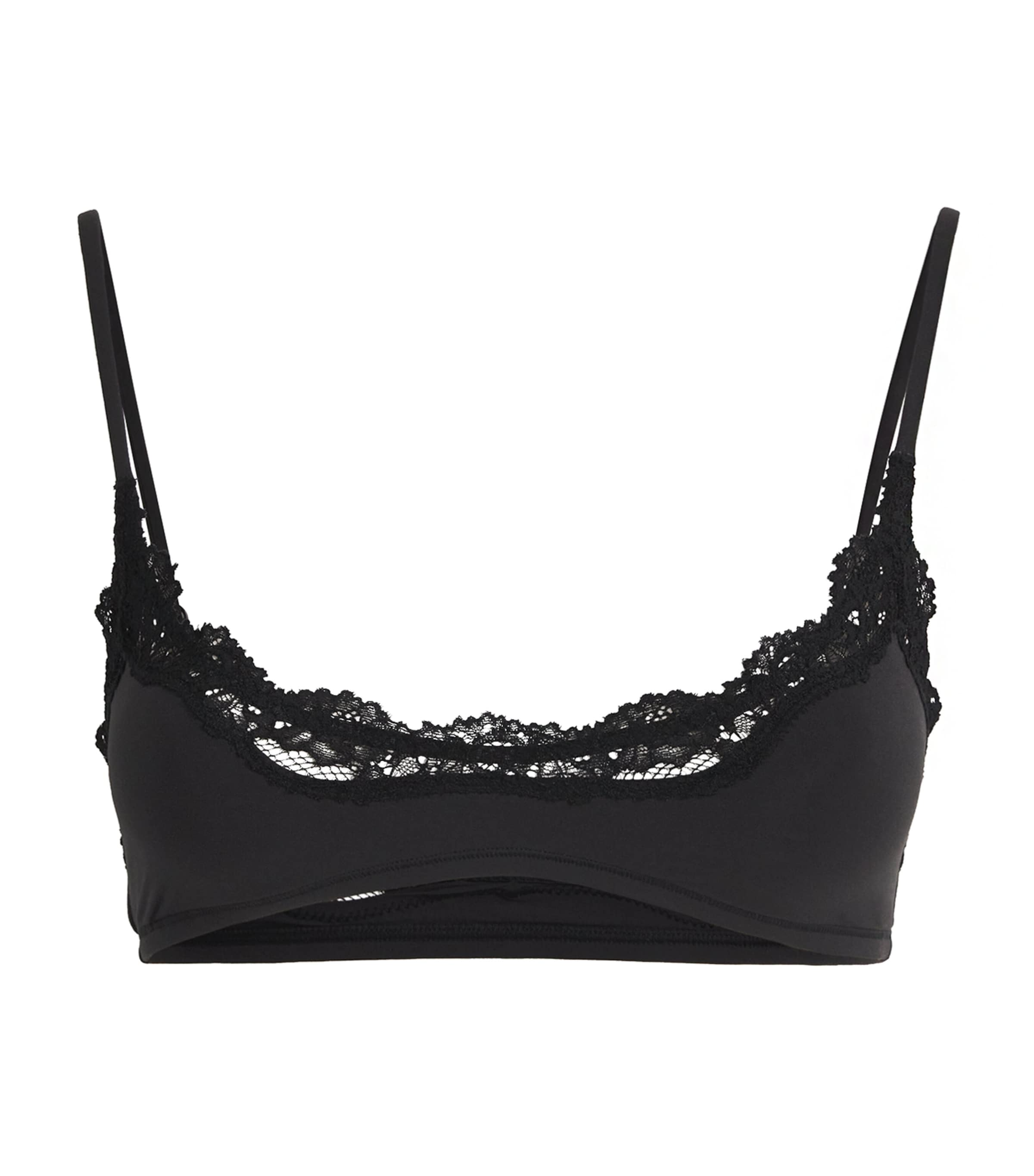 Black Fits Everybody Scoop-Neck Bralette