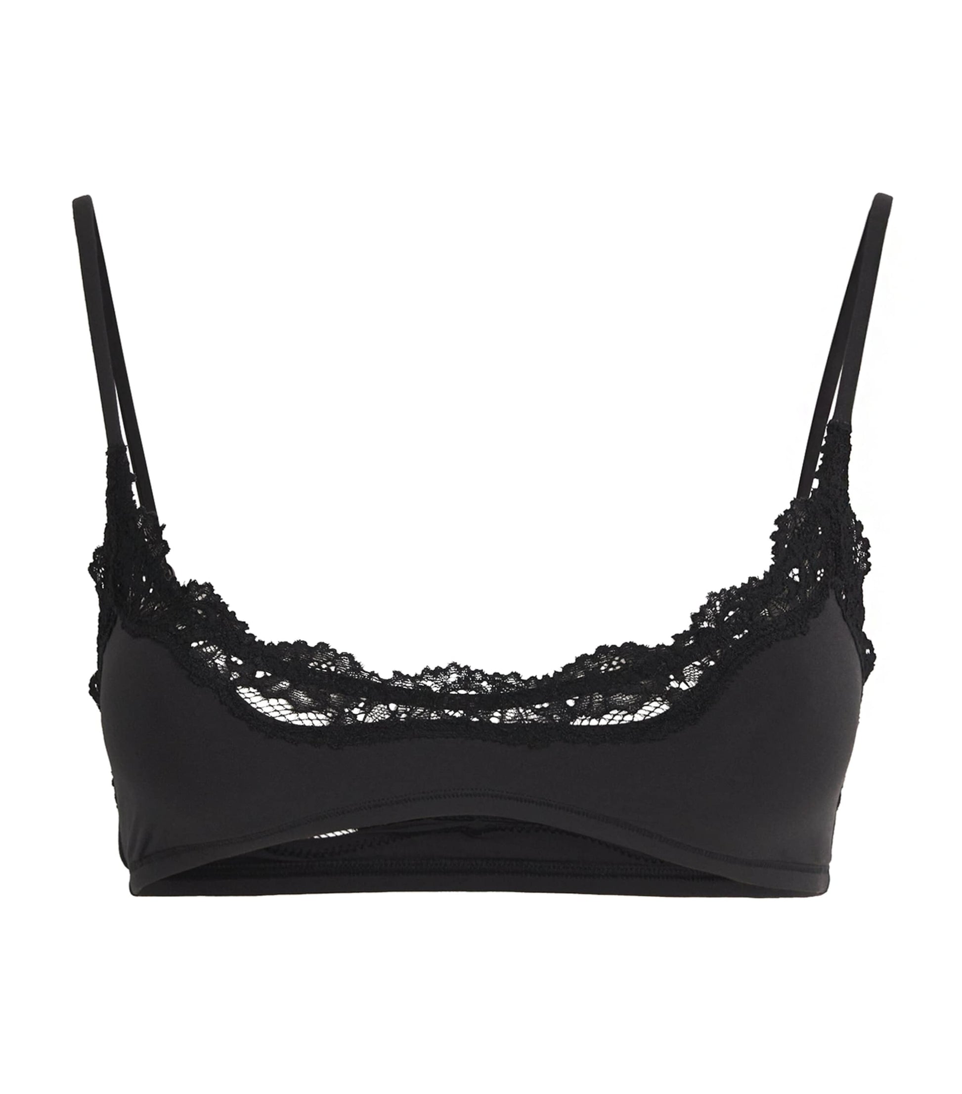 Black Fits Everybody Scoop-Neck Bralette