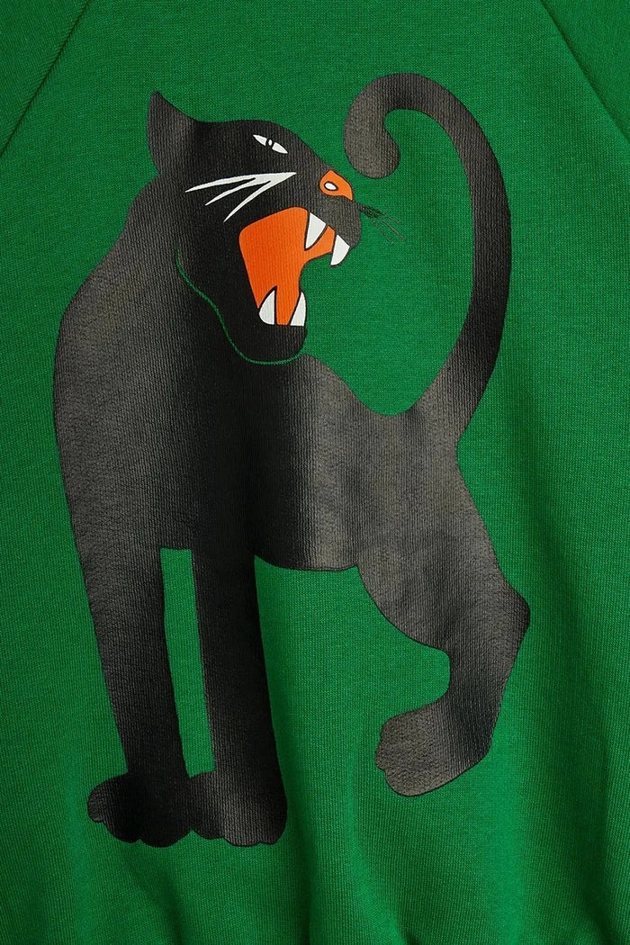 Mini Rodini Panther Çocuk Pamuklu Sweatshirt