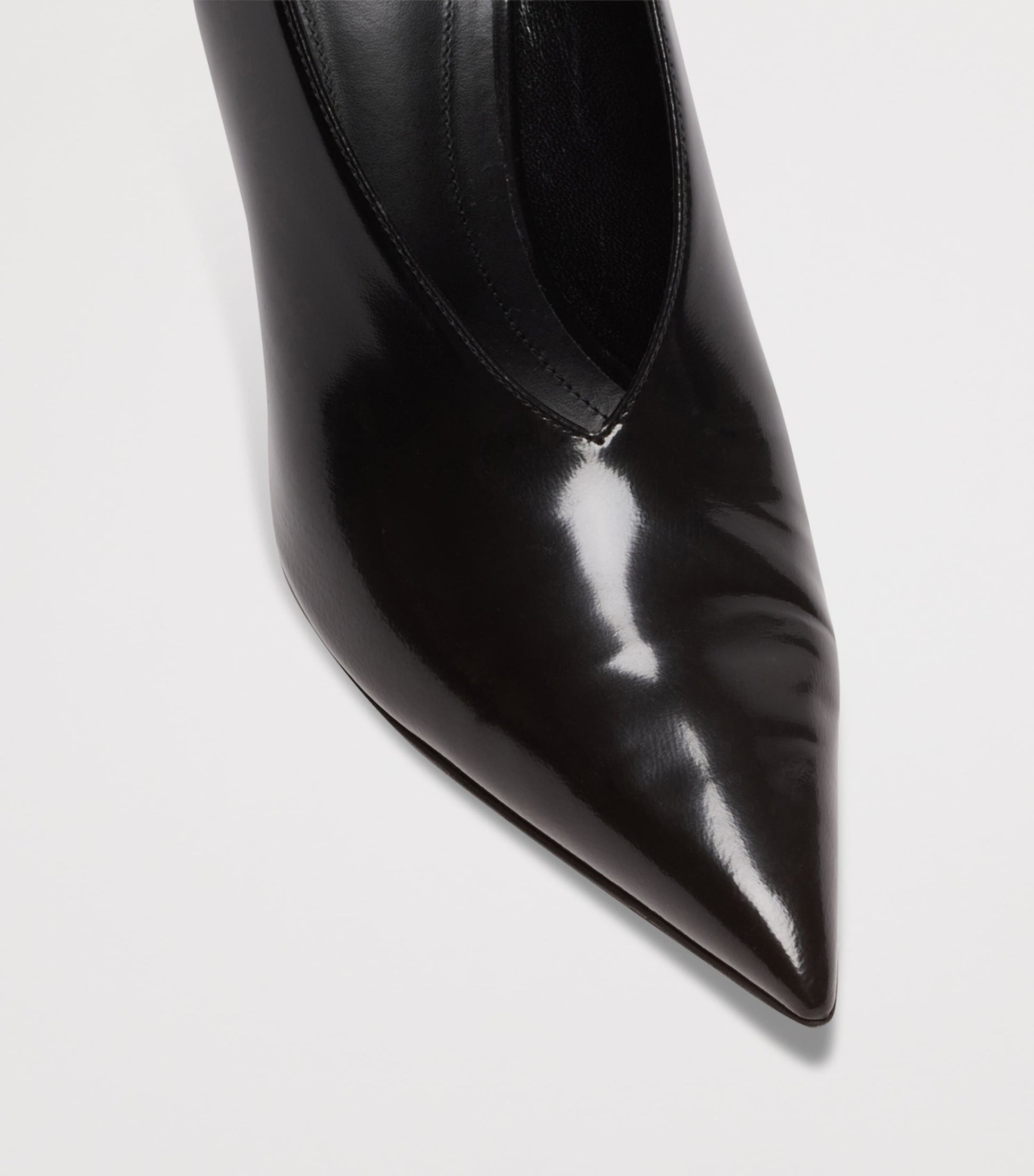 Balmain Patent Leather Wedged Pumps 95