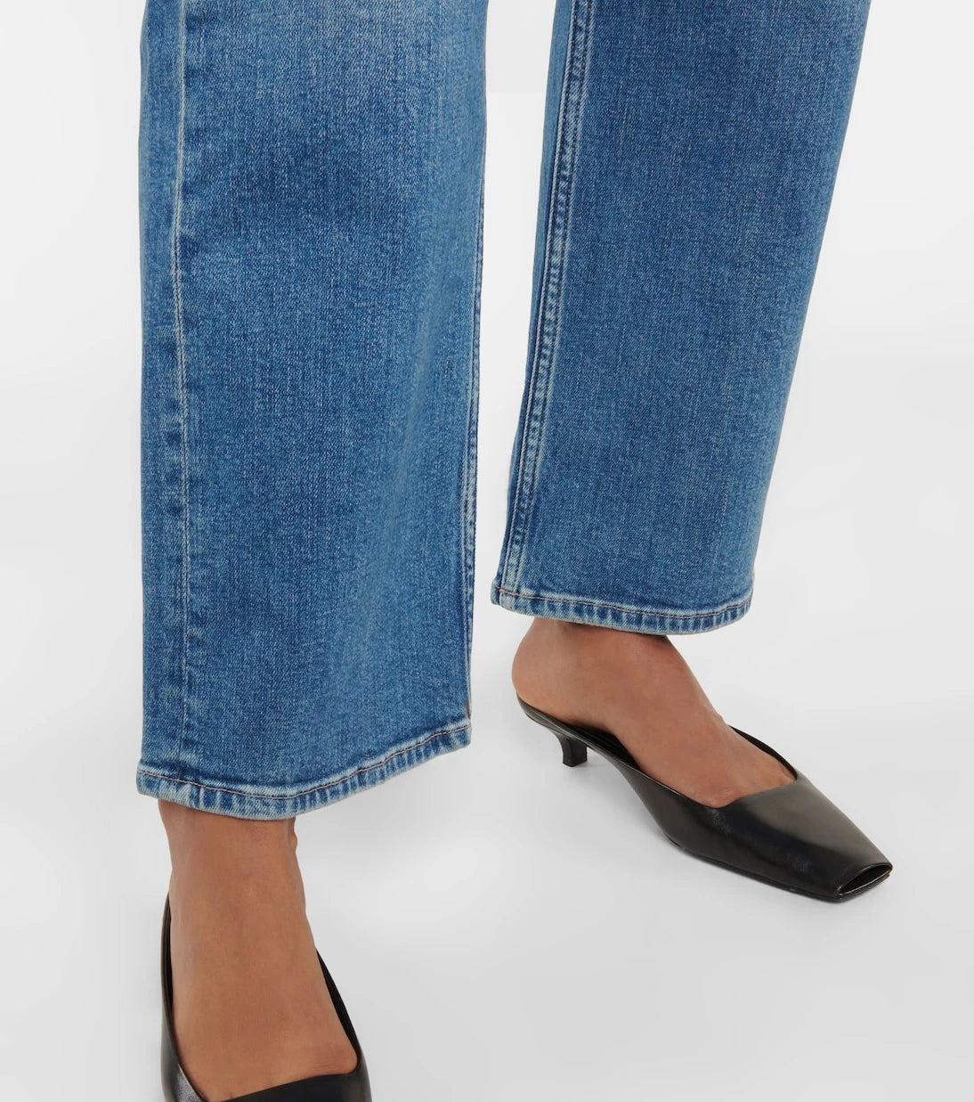 AG Jeans - High-rise boyfriend jeans