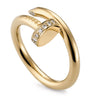 Yellow Gold and Diamond Juste Un Clou Ring