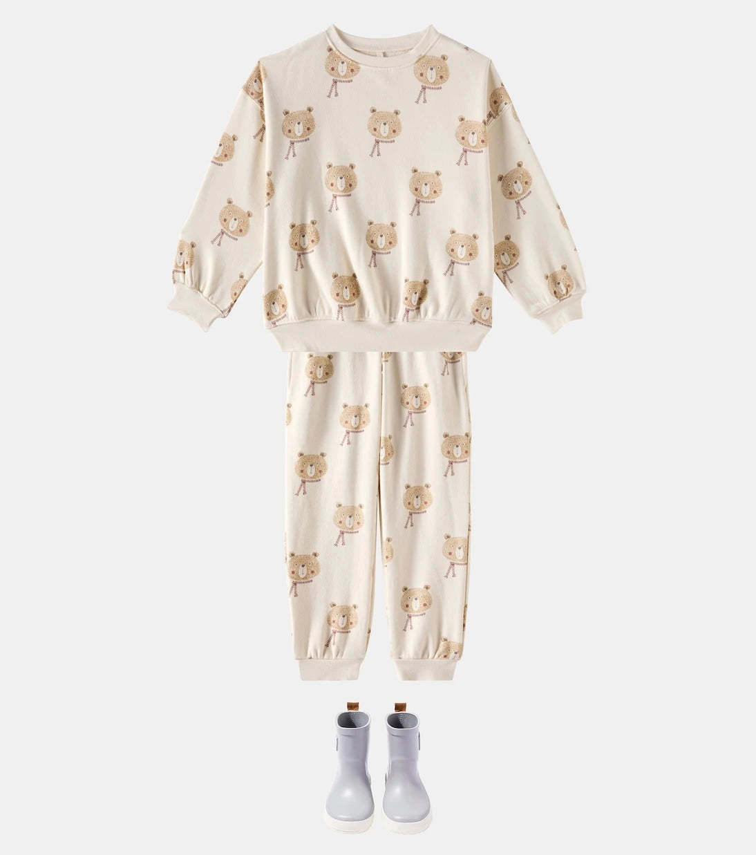 Rylee + Cru - Bears cotton-blend sweatshirt