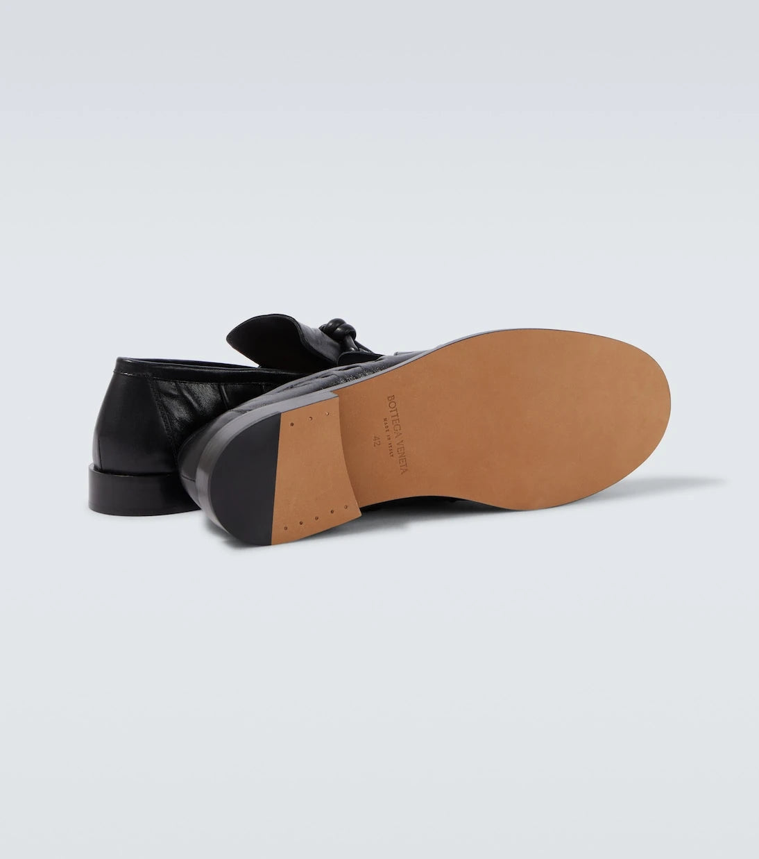 Bottega Veneta - Astaire leather loafers