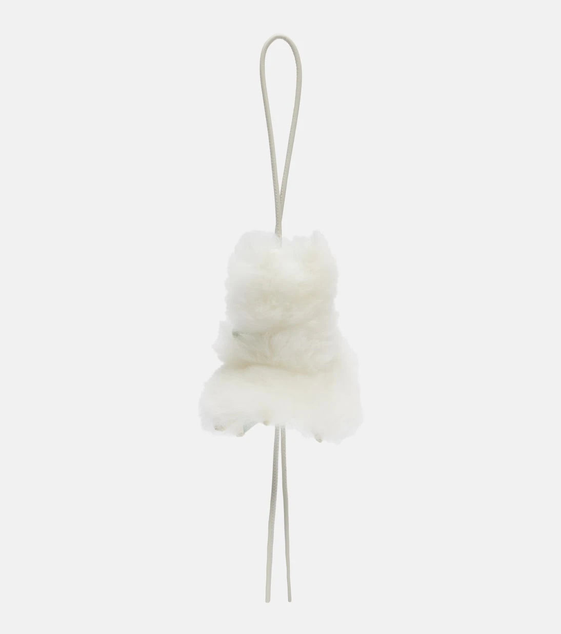 Loewe - Bunny shearling bag charm