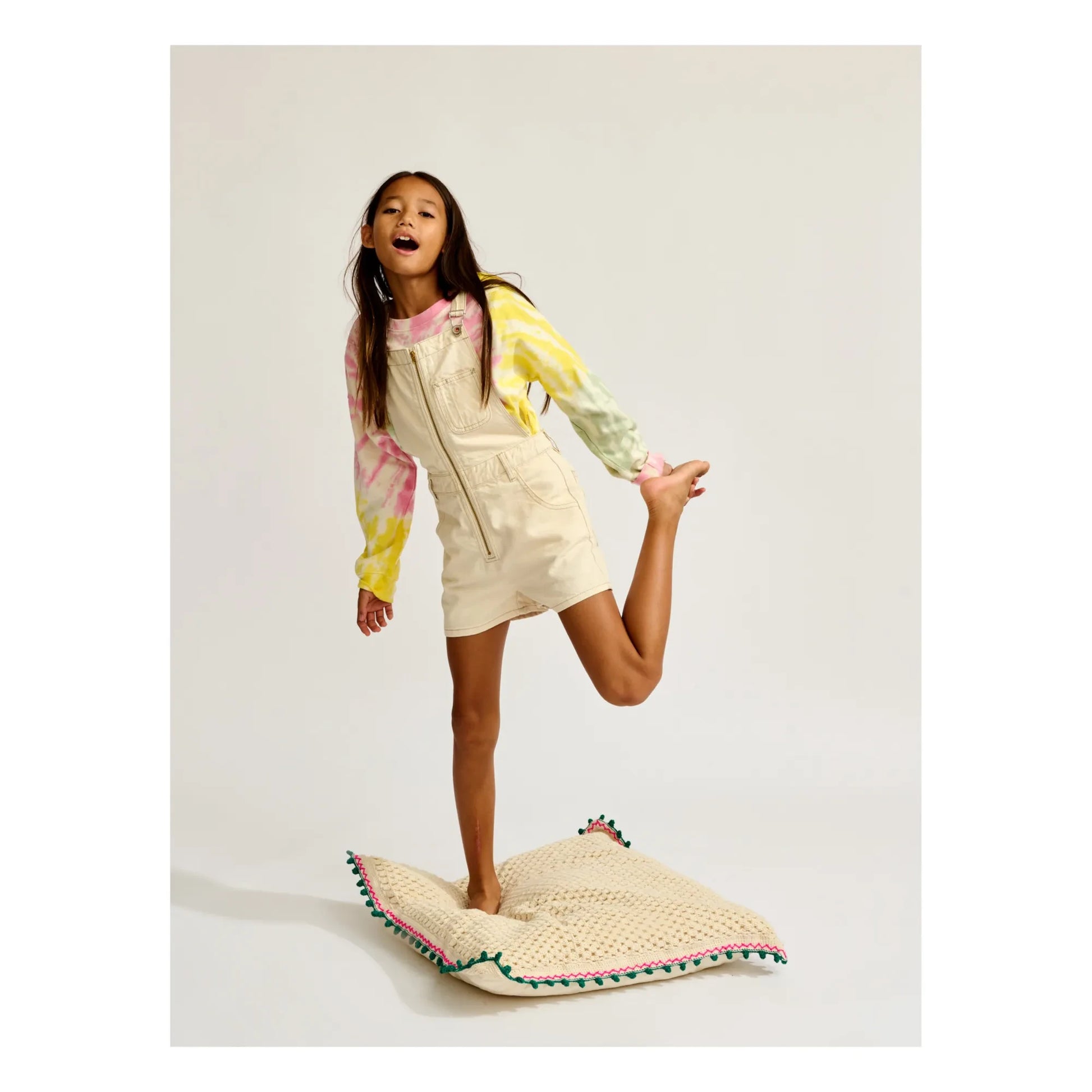 Bellerose - Padel Dungarees | White