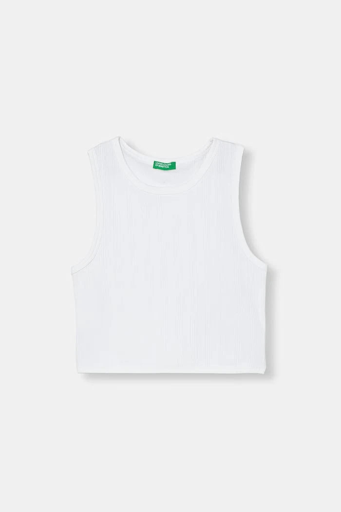 United Colors of Benetton çocuklar için pamuklu elastanlı üst