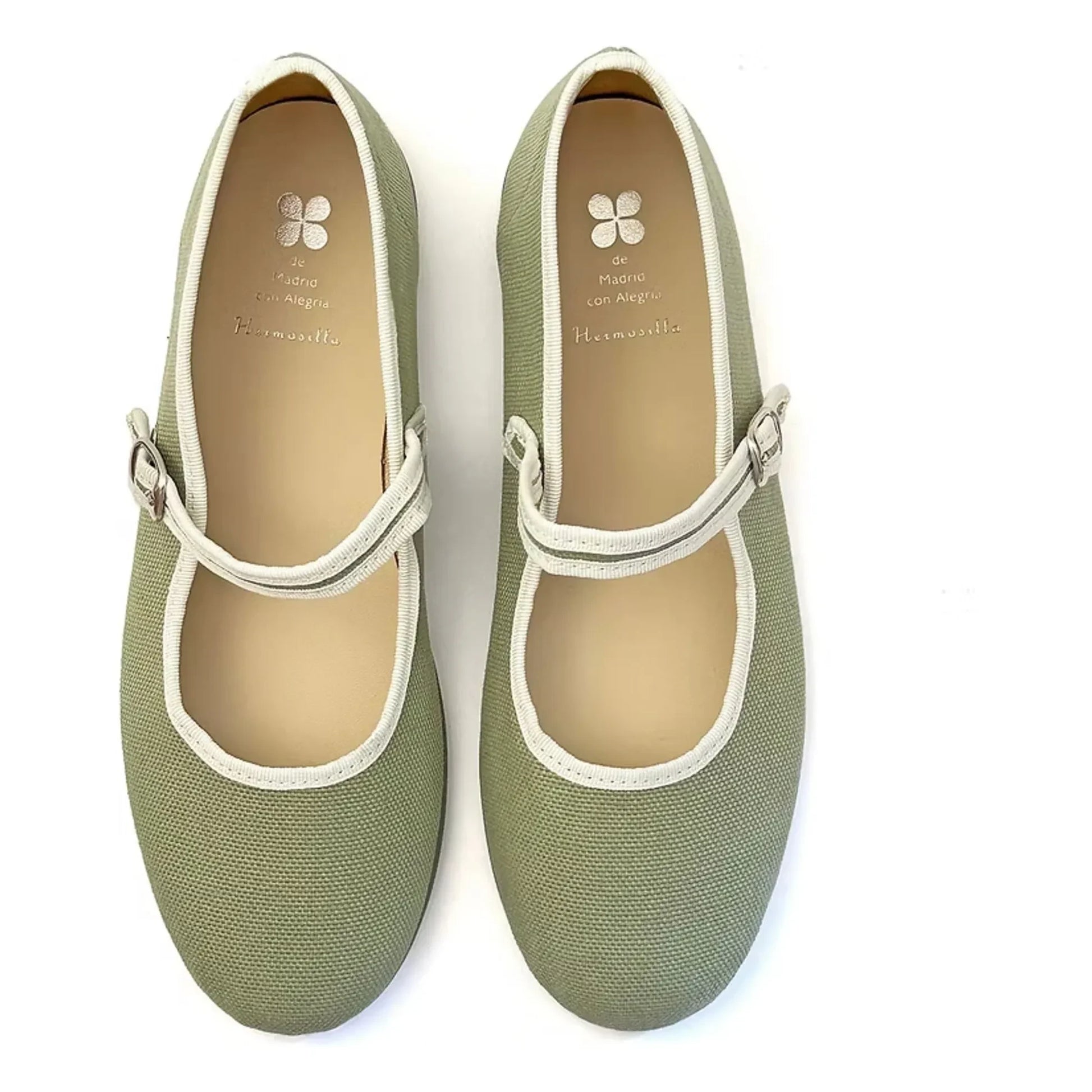 Hermosilla - Ballerinas Pivert - Women's collection | Khaki