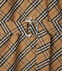 Burberry Beige Cotton Check Mini Dress
