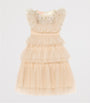 Tutu Du Monde Ivory Tulle Embellished Rana Dress (2-11 Years)