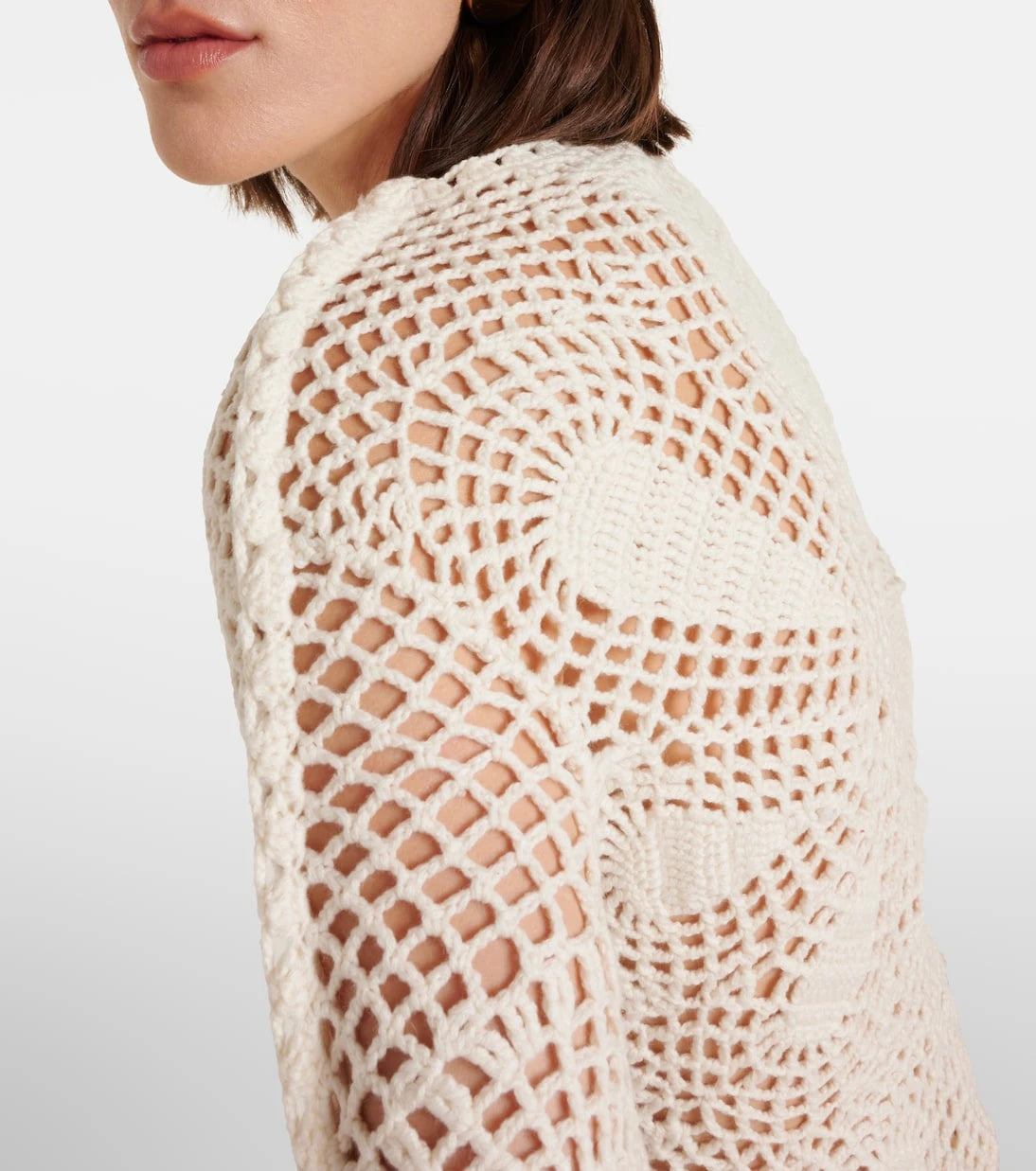 Gabriela Hearst - Caps crochet wool and cashmere top