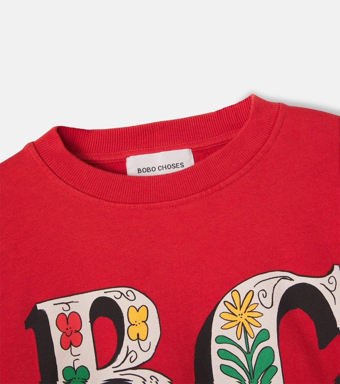 Bobo Choses - سويتشيرت صوف قطني Spring Letters