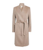 Max Mara Beige Cashmere Robe Coat