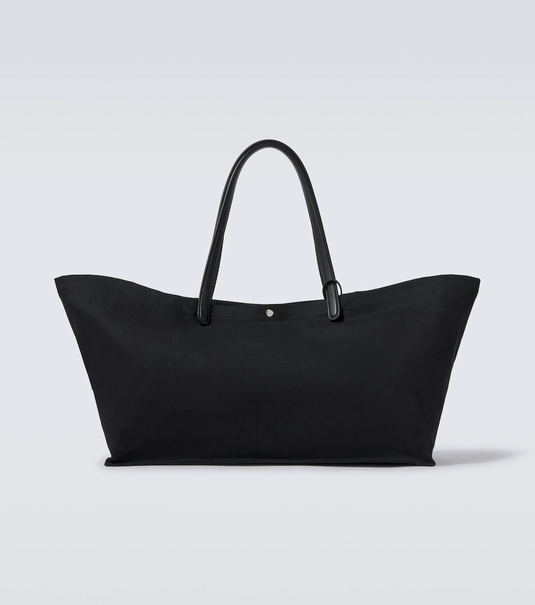 The Row - Idaho XL leather-trimmed canvas tote bag