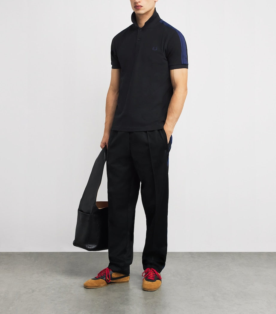 Cotton Taped Logo Polo Shirt