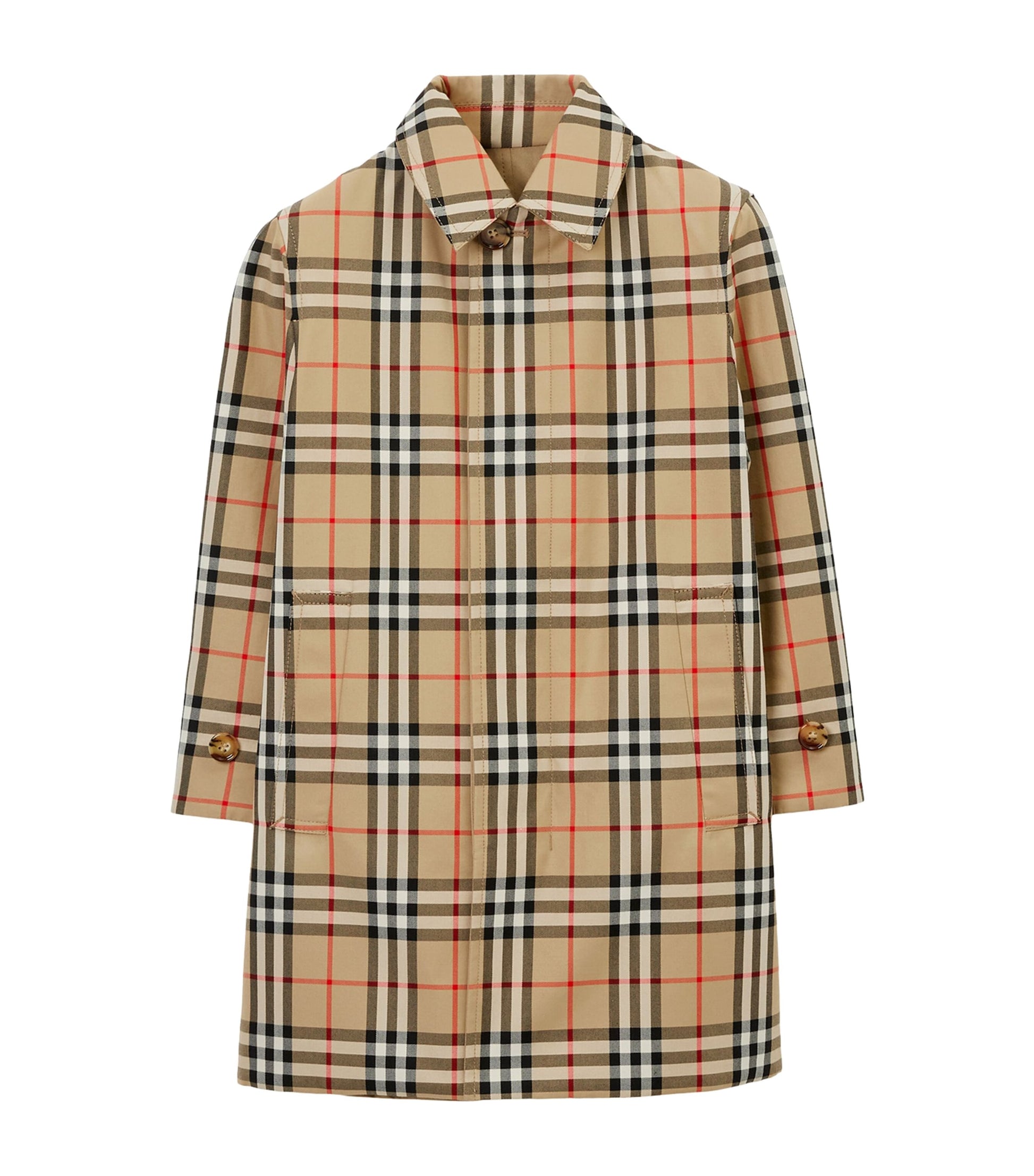 Burberry Kids Cotton Reversible Car Coat (3-12 Years)