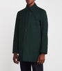 Paul Smith Green Wool Mac with Gilet