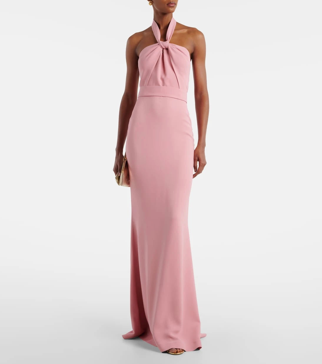 Elie Saab - Halterneck cady gown