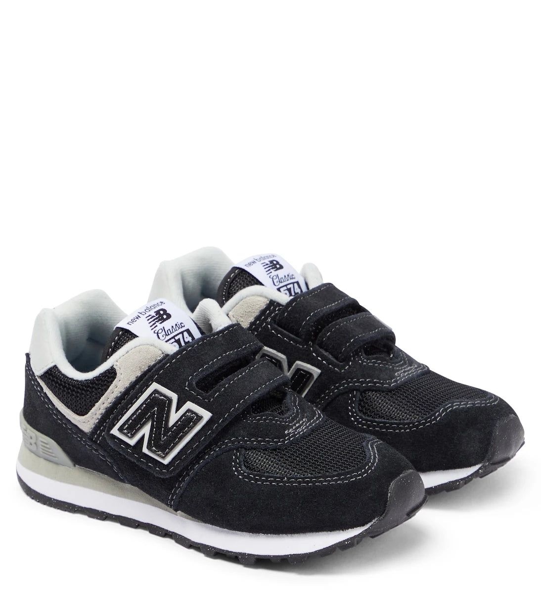 New Balance Kids - 574 Hook & Loop Kids suede sneakers