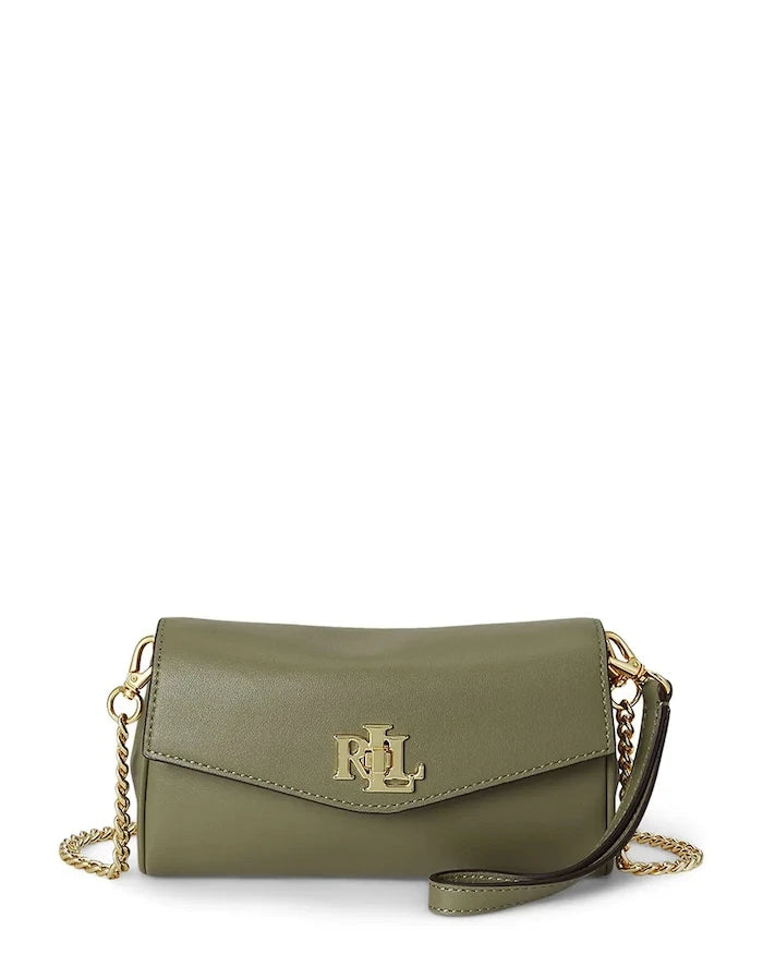 Lauren Ralph Lauren kadın deri crossbody çanta
