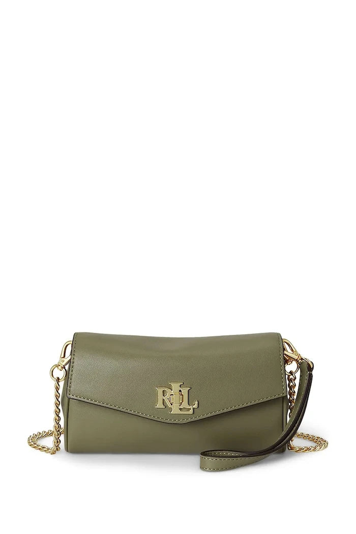 Lauren Ralph Lauren kadın deri crossbody çanta