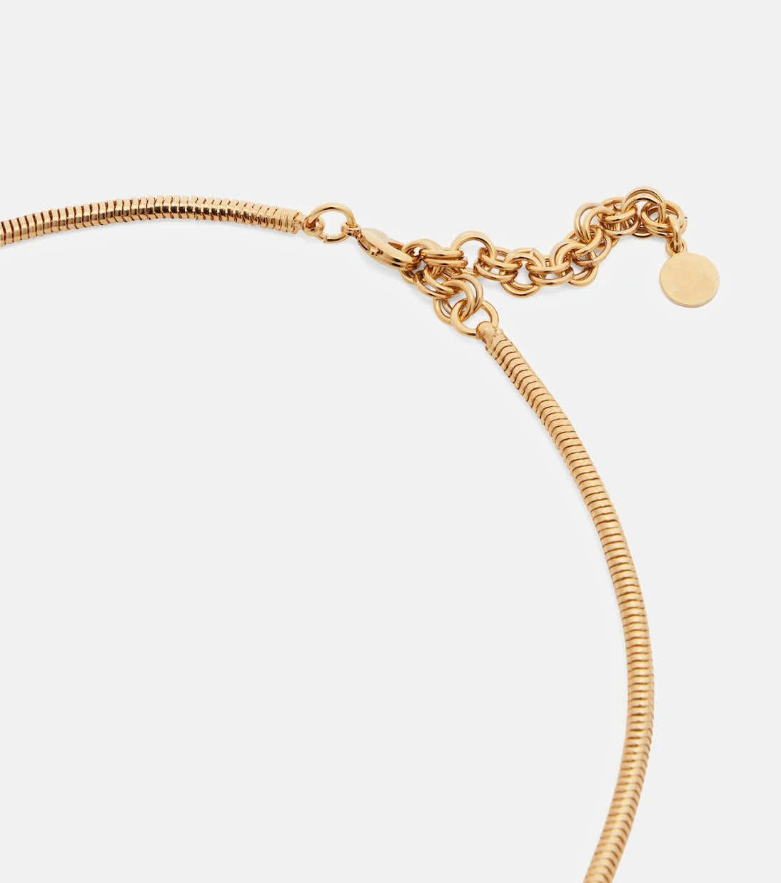 Rabanne - Brass necklace