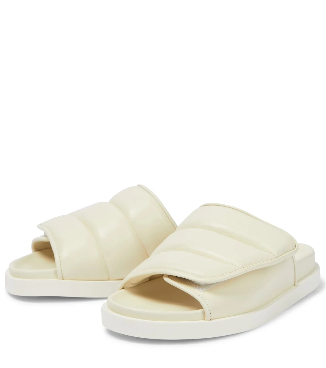 Gia Borghini - Gia 3 padded leather slides