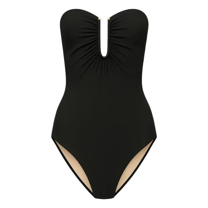 Vanessa Sposi - Maillot Une Pièce Le Loop Metal | Black