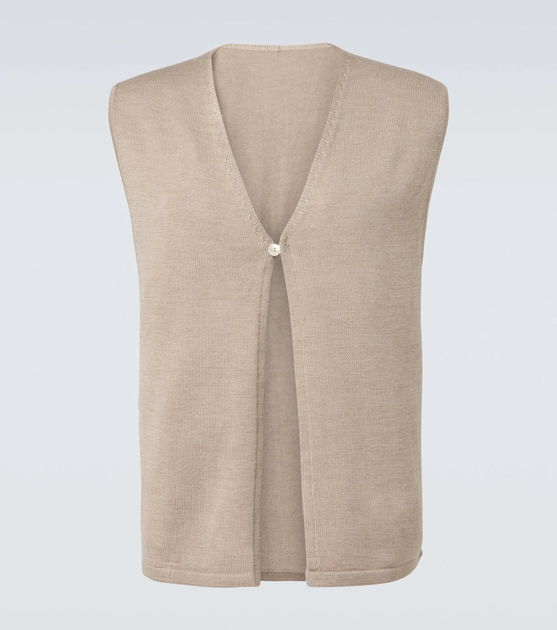 Stòffa - Knitted wool and silk vest