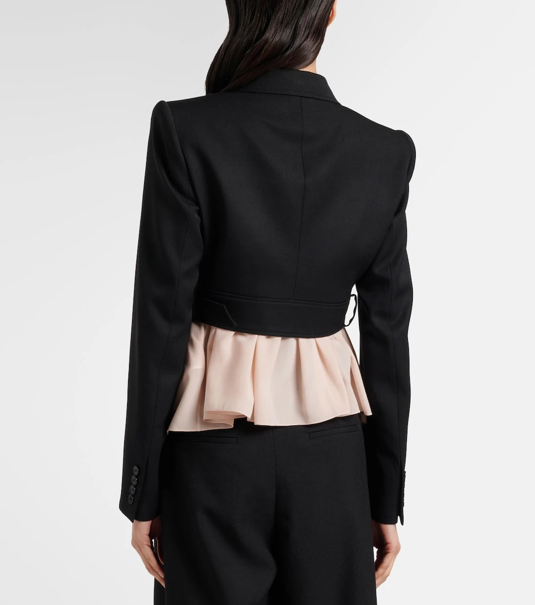 Chloé - Cropped virgin wool blazer