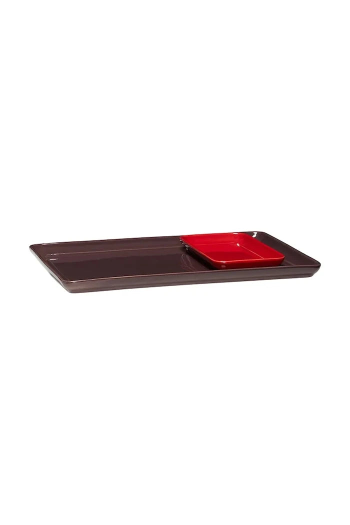 Комплект тави Hübsch Amare 20 x 10 / 35 x 26 cm (2 броя)