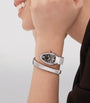 Stainless Steel and Diamond Serpenti Tubogas Watch 35mm