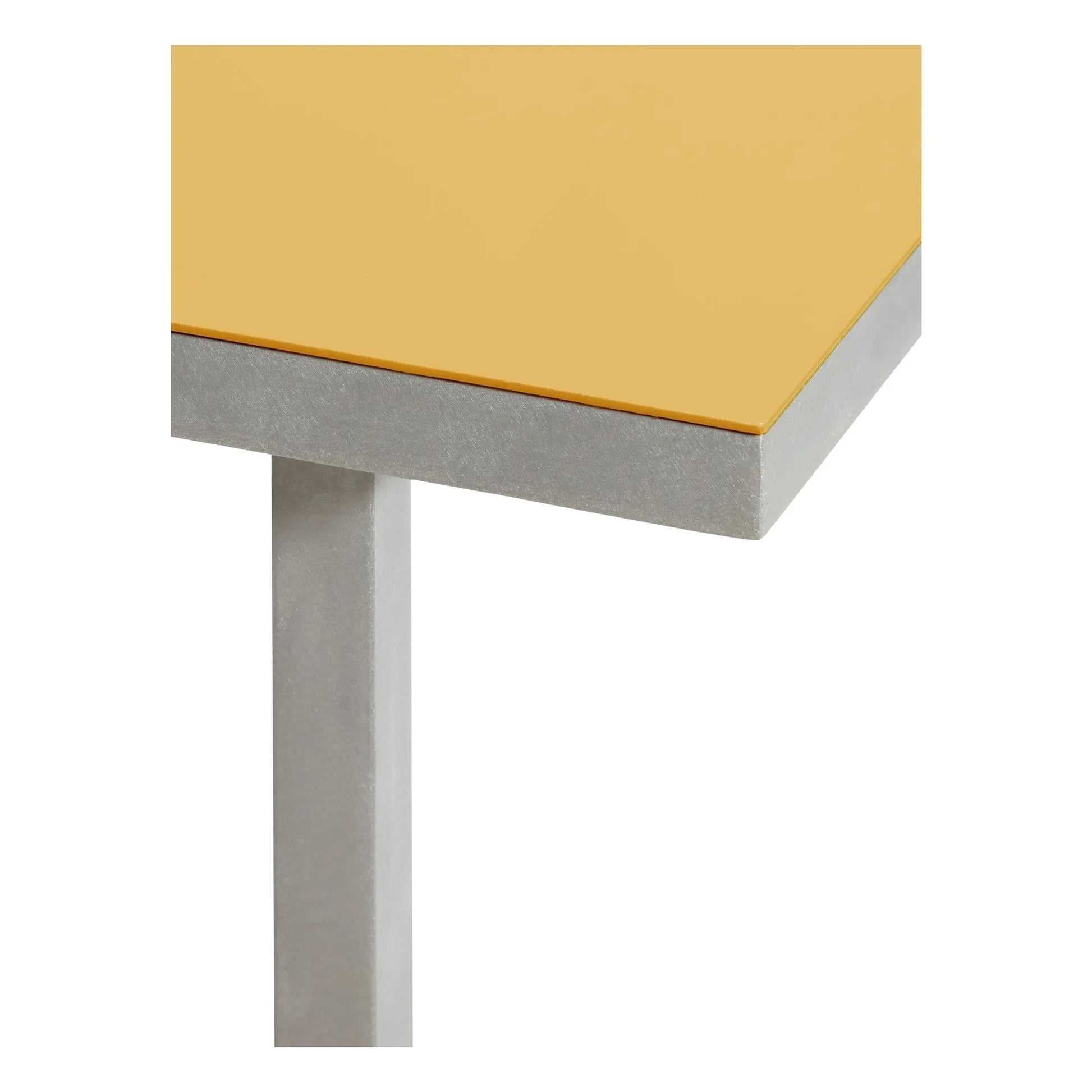 Valerie Objects - Alu dining table, Muller Van Severen | Yellow