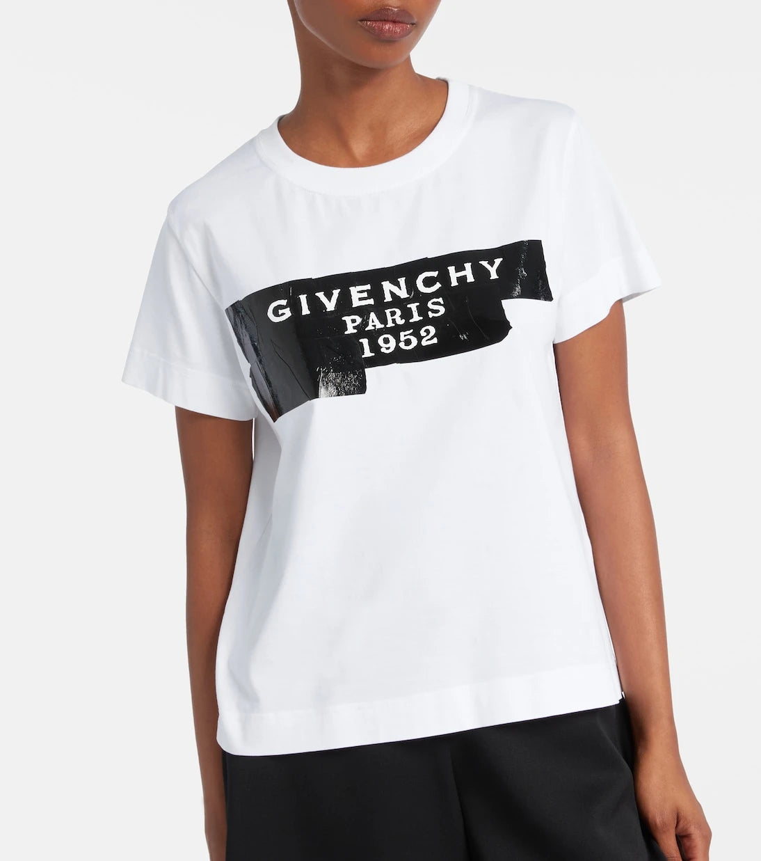 Givenchy - Distressed printed cotton jersey T-shirt