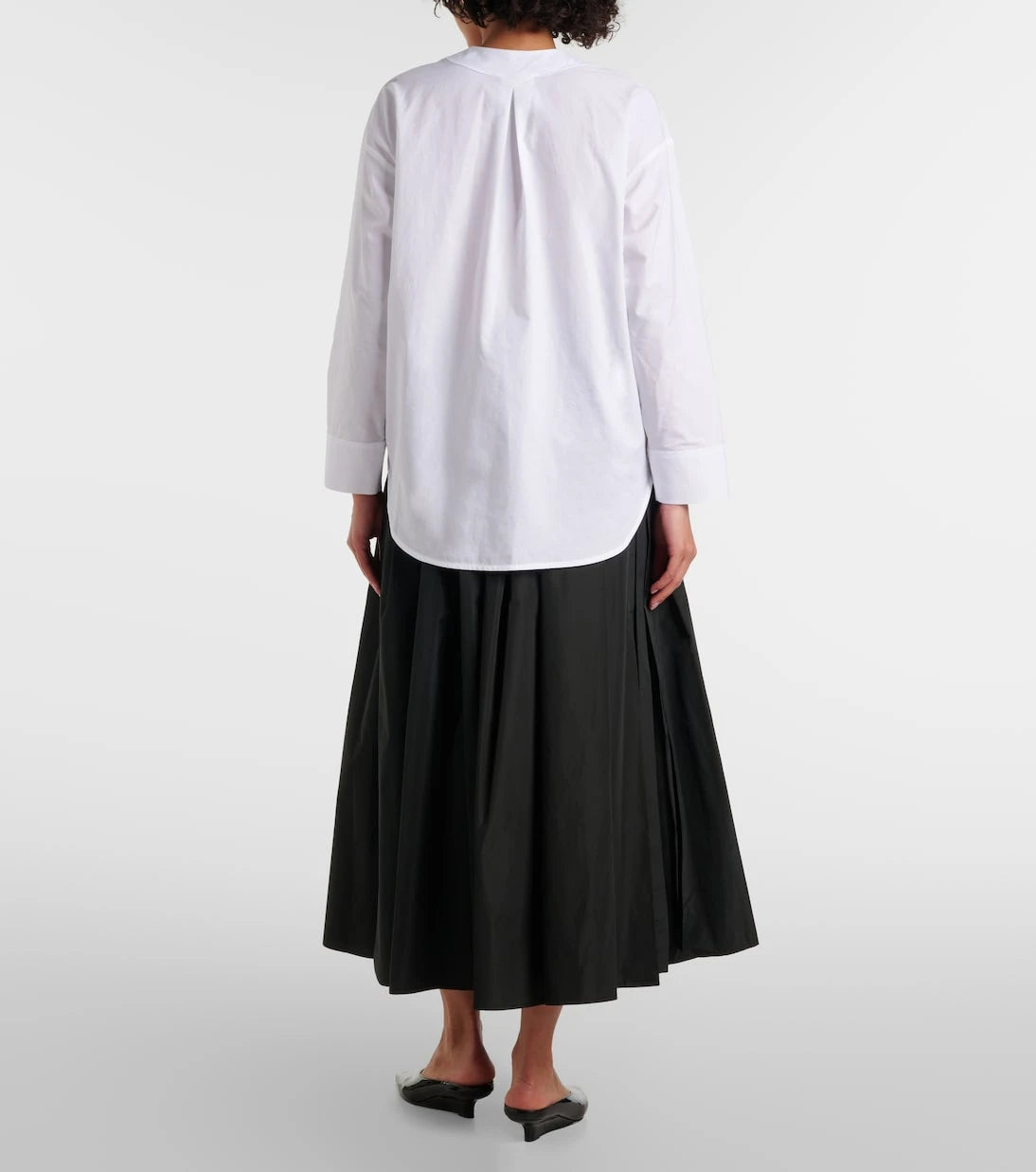 'S Max Mara - بلوزة Yole القطنية