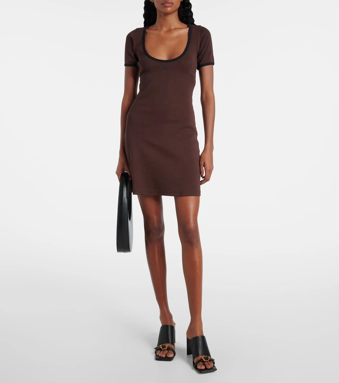 Courrèges - Holistic cotton minidress