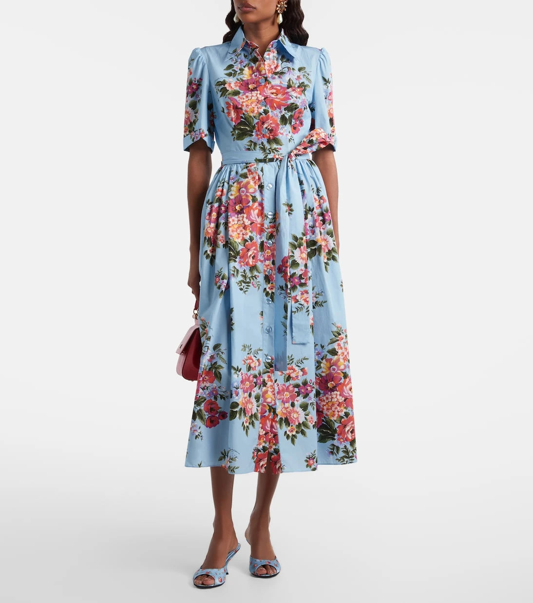 Dolce&Gabbana - Keira 60 floral satin mules