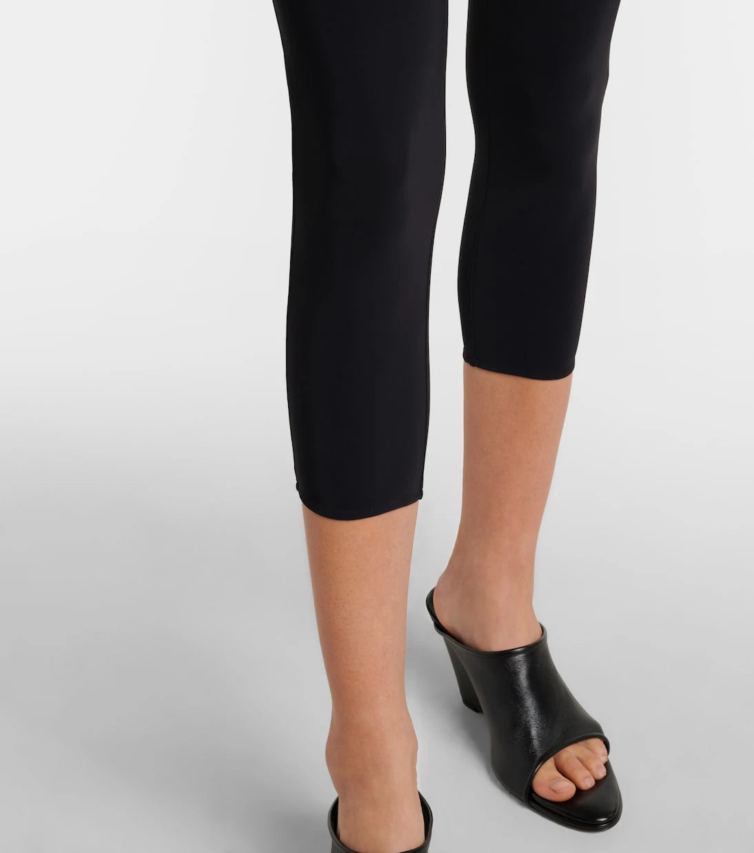 Nensi Dojaka - Cropped tulle-trimmed leggings