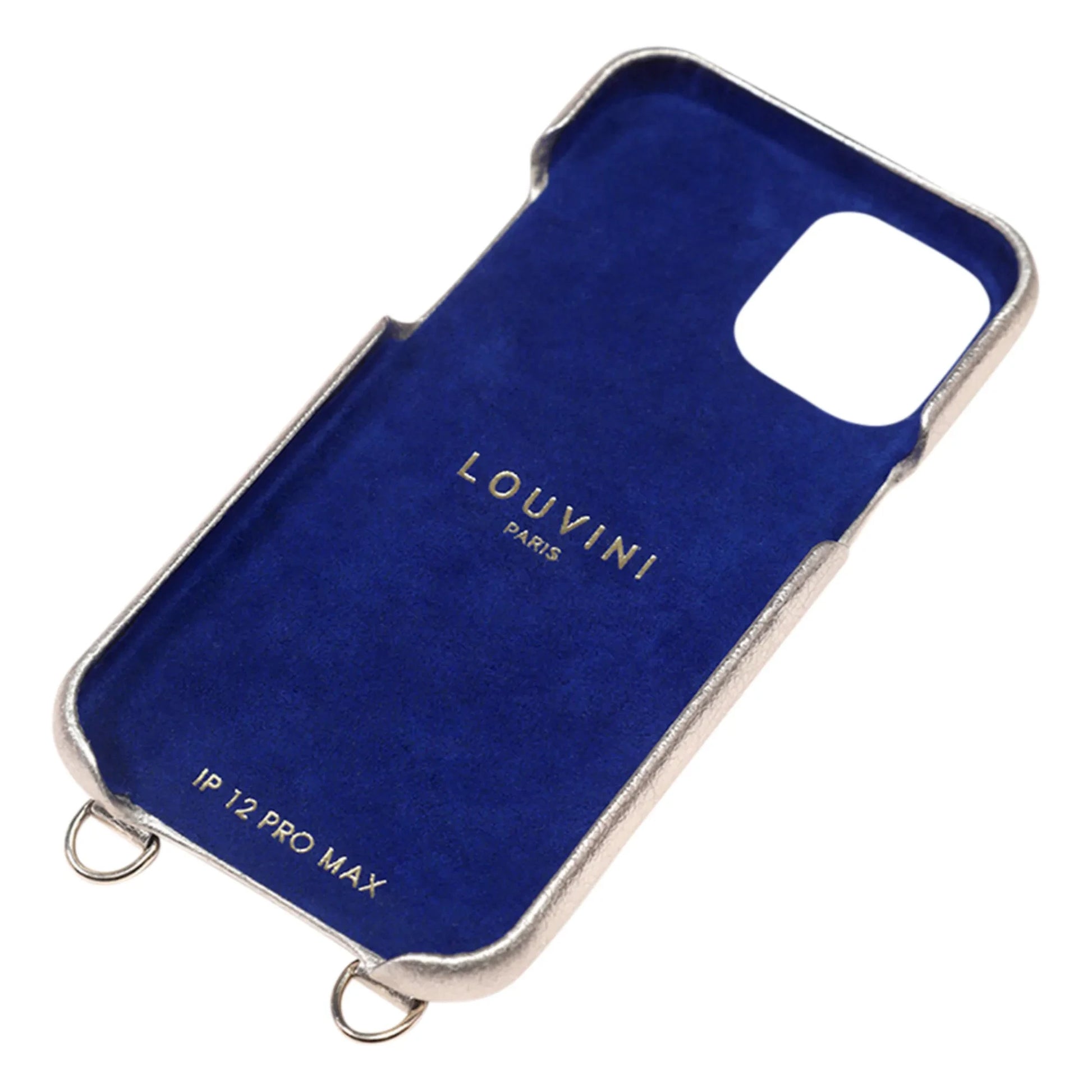 Louvini - Lou Metallic Leather iPhone Case | Gold