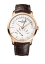 Rose Gold Patrimony Retrograde Day-Date Watch 42.5mm