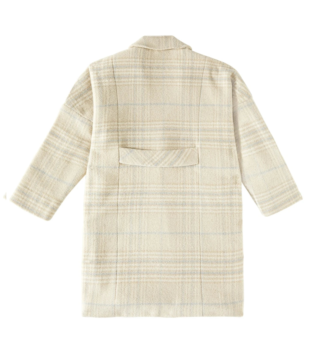 Rylee + Cru - Longline checked coat