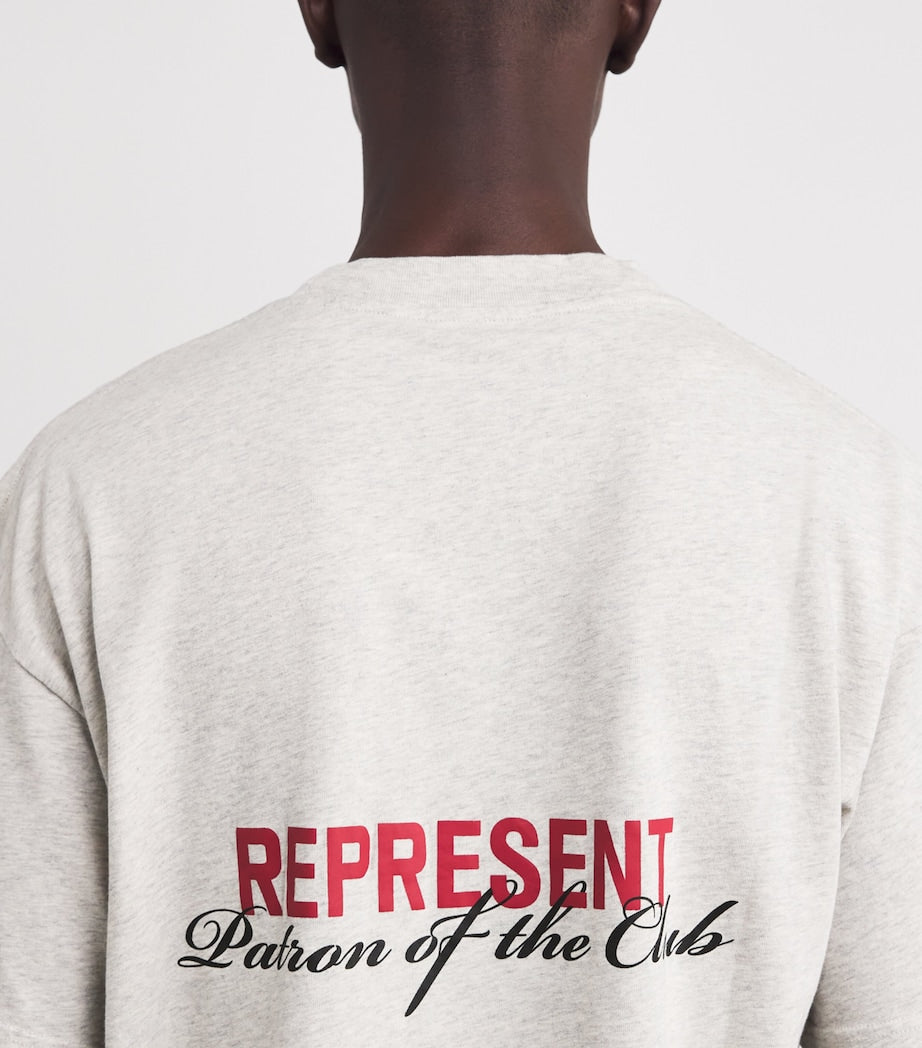 Cotton Patron Of The Club T-Shirt